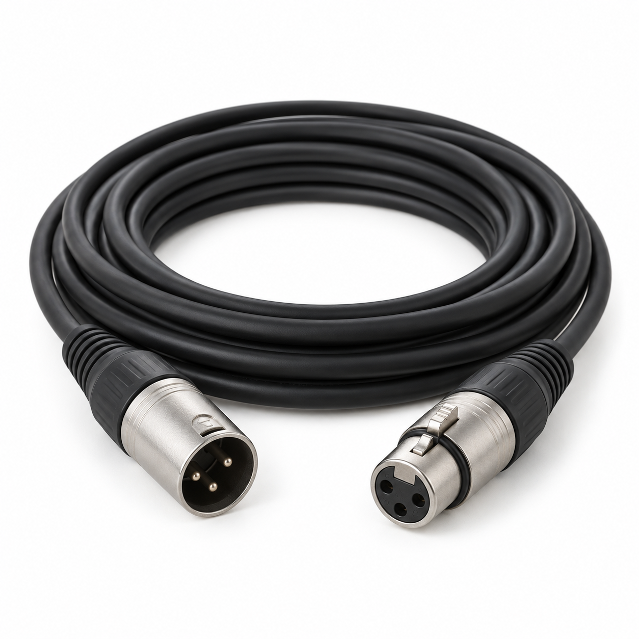 Productillustratie: XLR male - female
