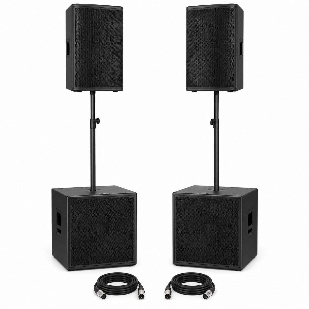 Productillustratie: 2 x top met 2x sub